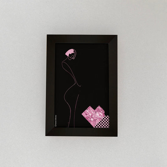 Fashion Illustration 01 postcard