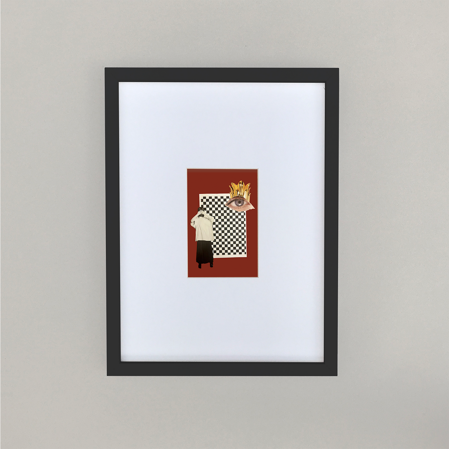 Crowned Eye Postcard