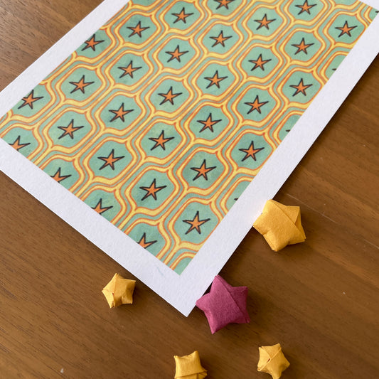 Layl Pattern Postcard