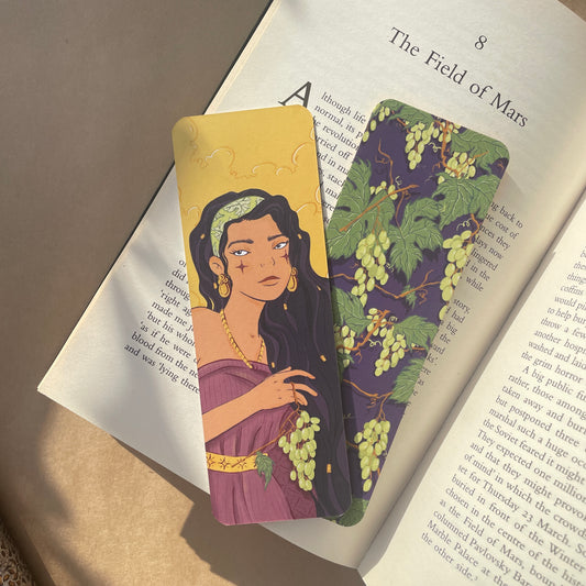 Grape Girl Bookmark