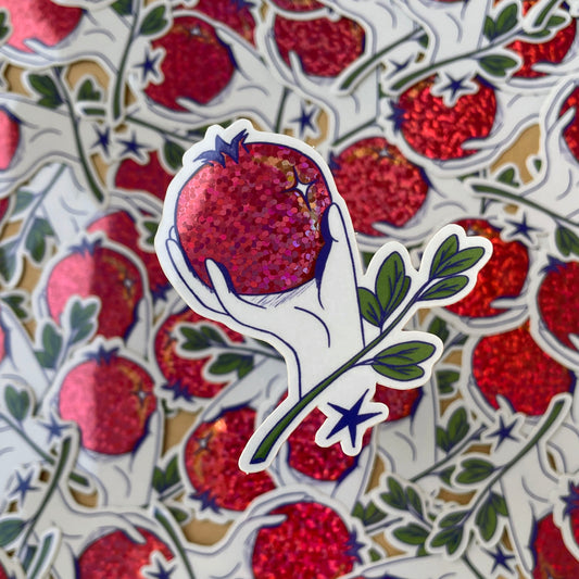 pomegranate Sticker