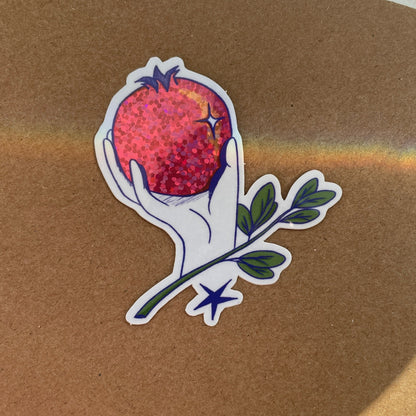 pomegranate Sticker
