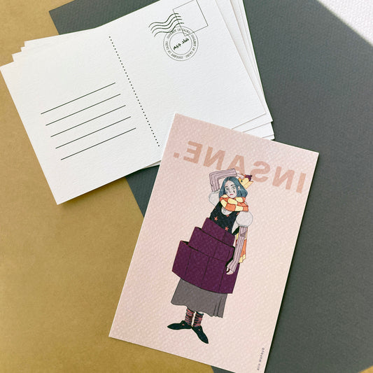 Insane Postcard