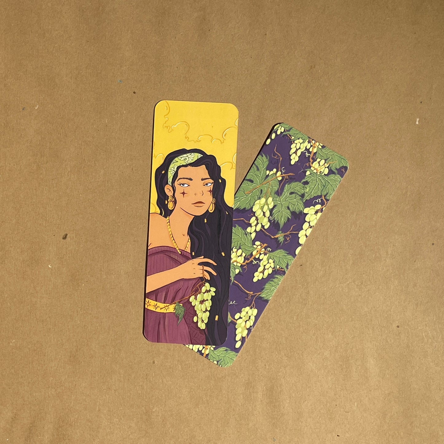 Grape Girl Bookmark