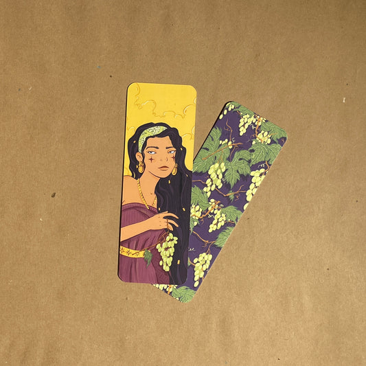 Grape Girl Bookmark