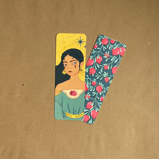 Pomegranate Girl Bookmark