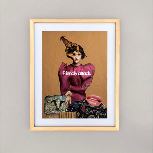 Friendly Attack Poster