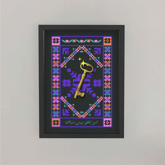 Palestinian Key Poster