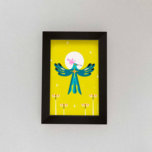 Hoopoe POP! postcard