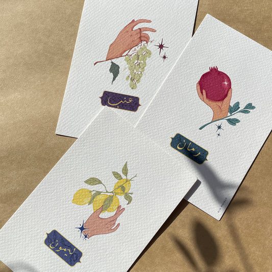 A Handful Of Pomegranates Postcard