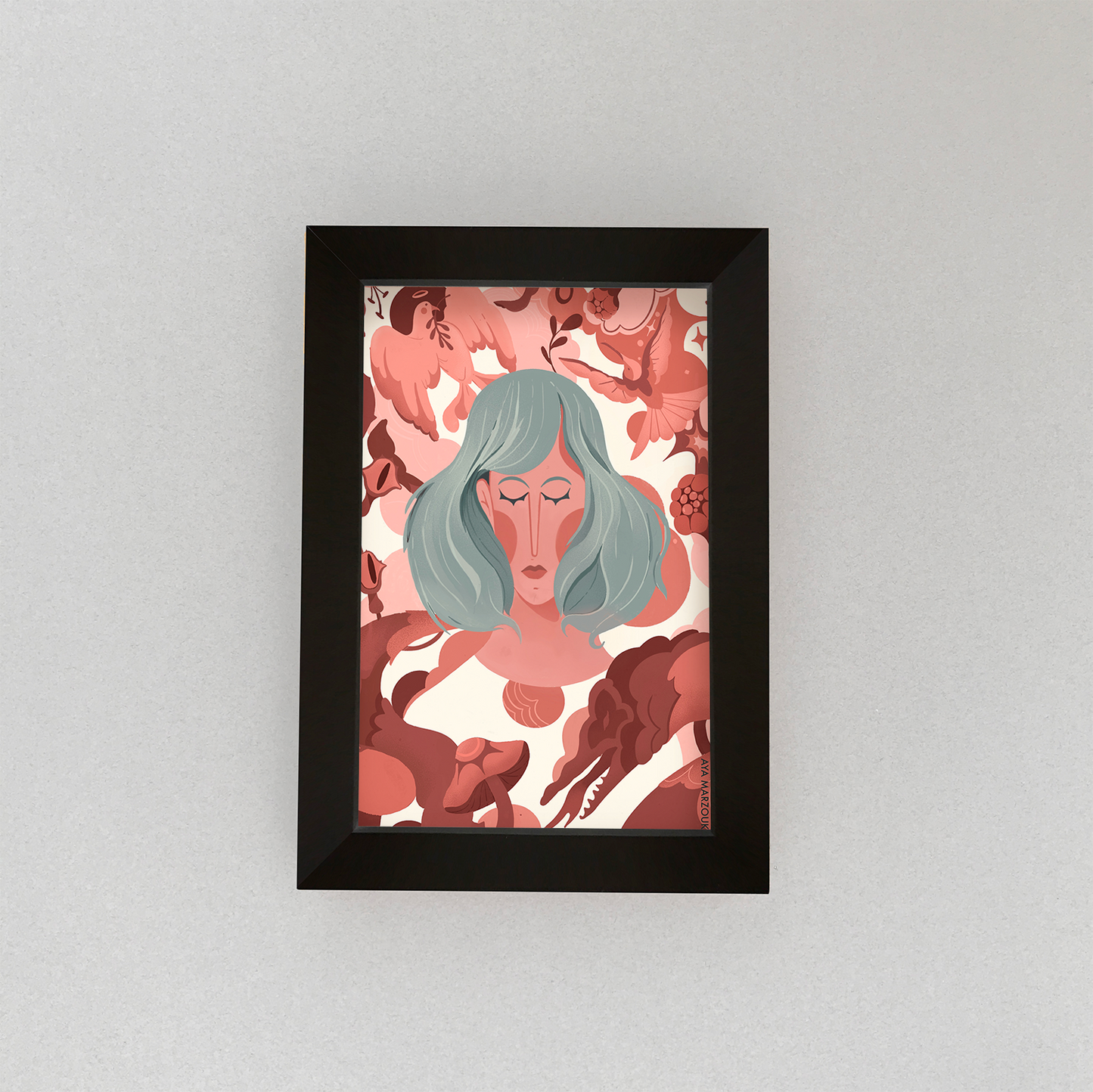 Mood Swings Postcard Edition 1 (White)