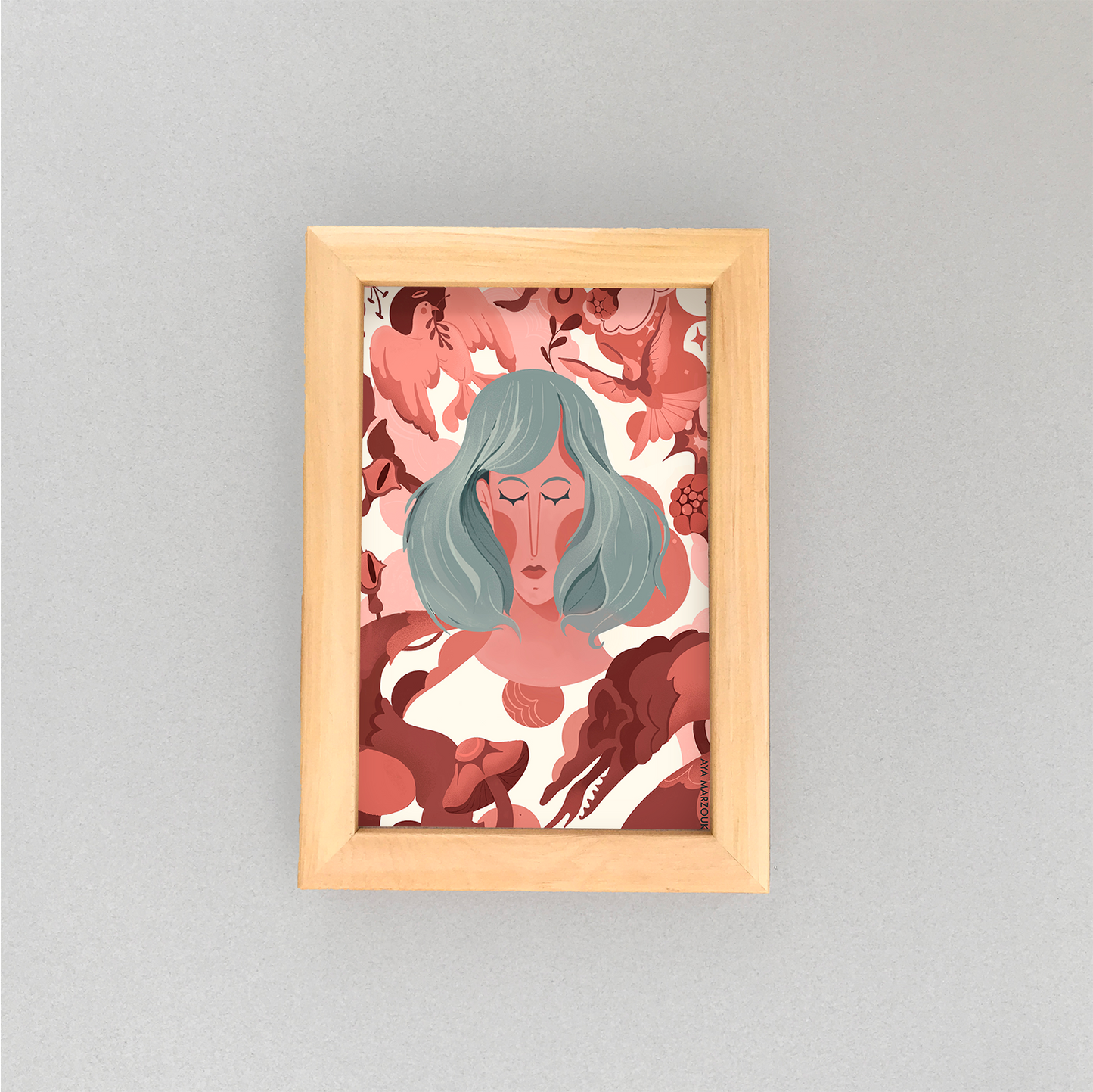 Mood Swings Postcard Edition 1 (White)