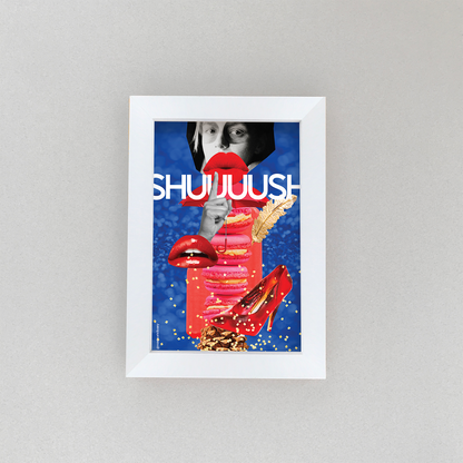 Shush Postcard