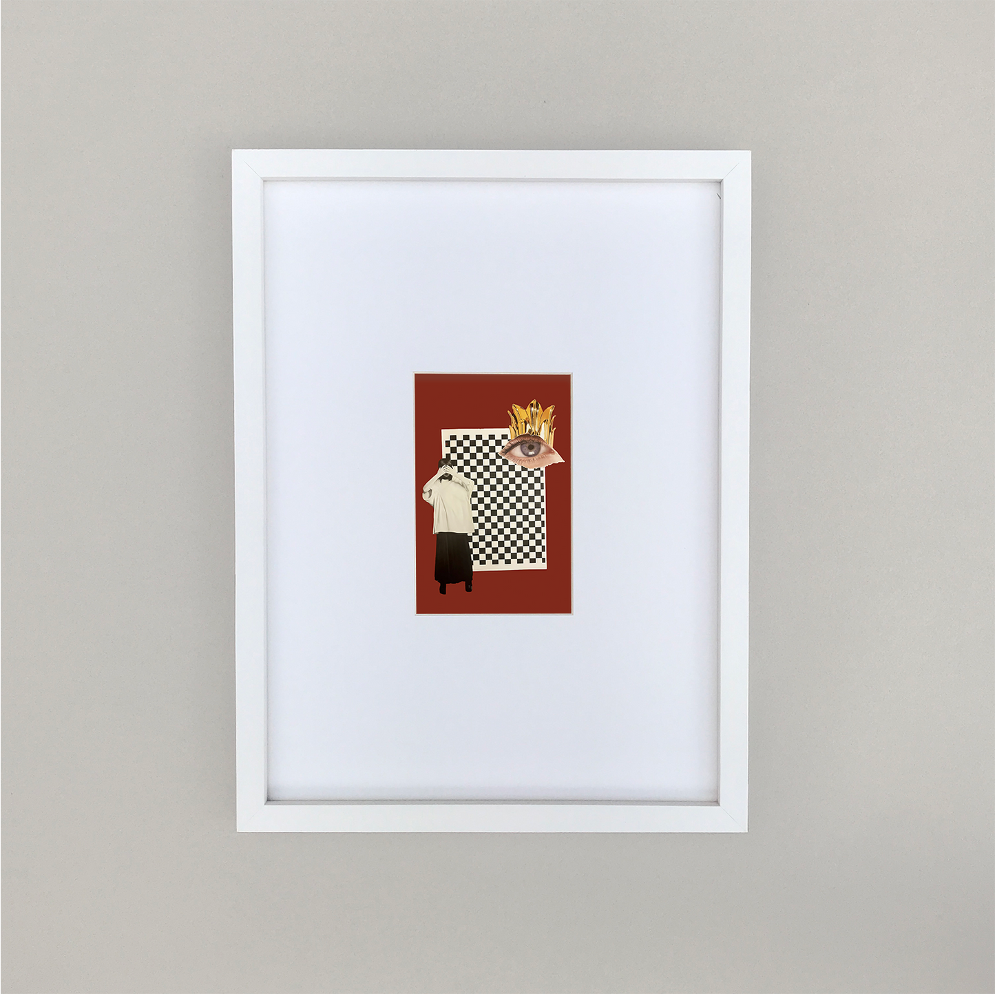 Crowned Eye Postcard