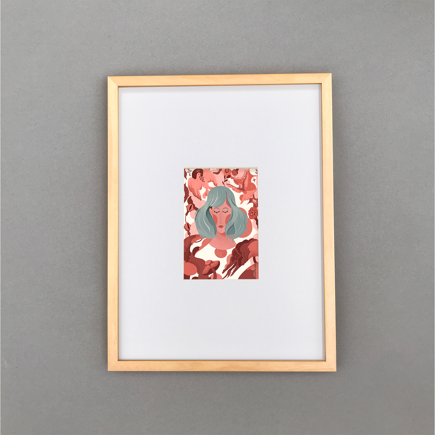 Mood Swings Postcard Edition 1 (White)