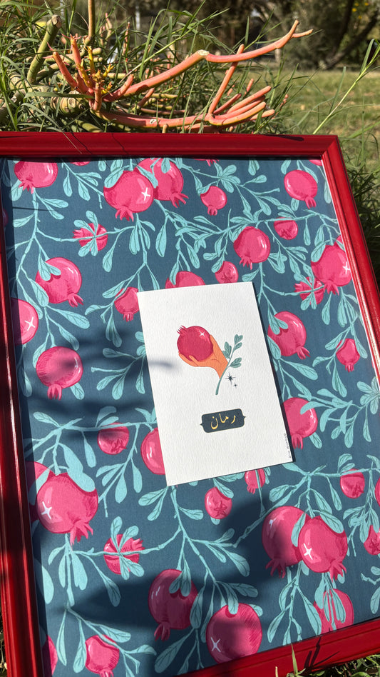 Pomegranate Wall Art