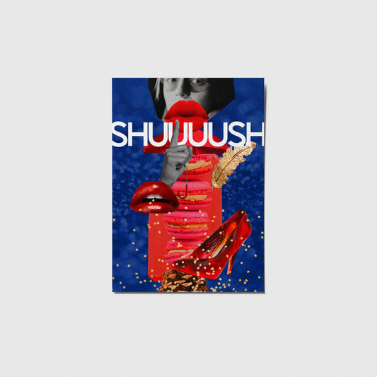 Shush Postcard