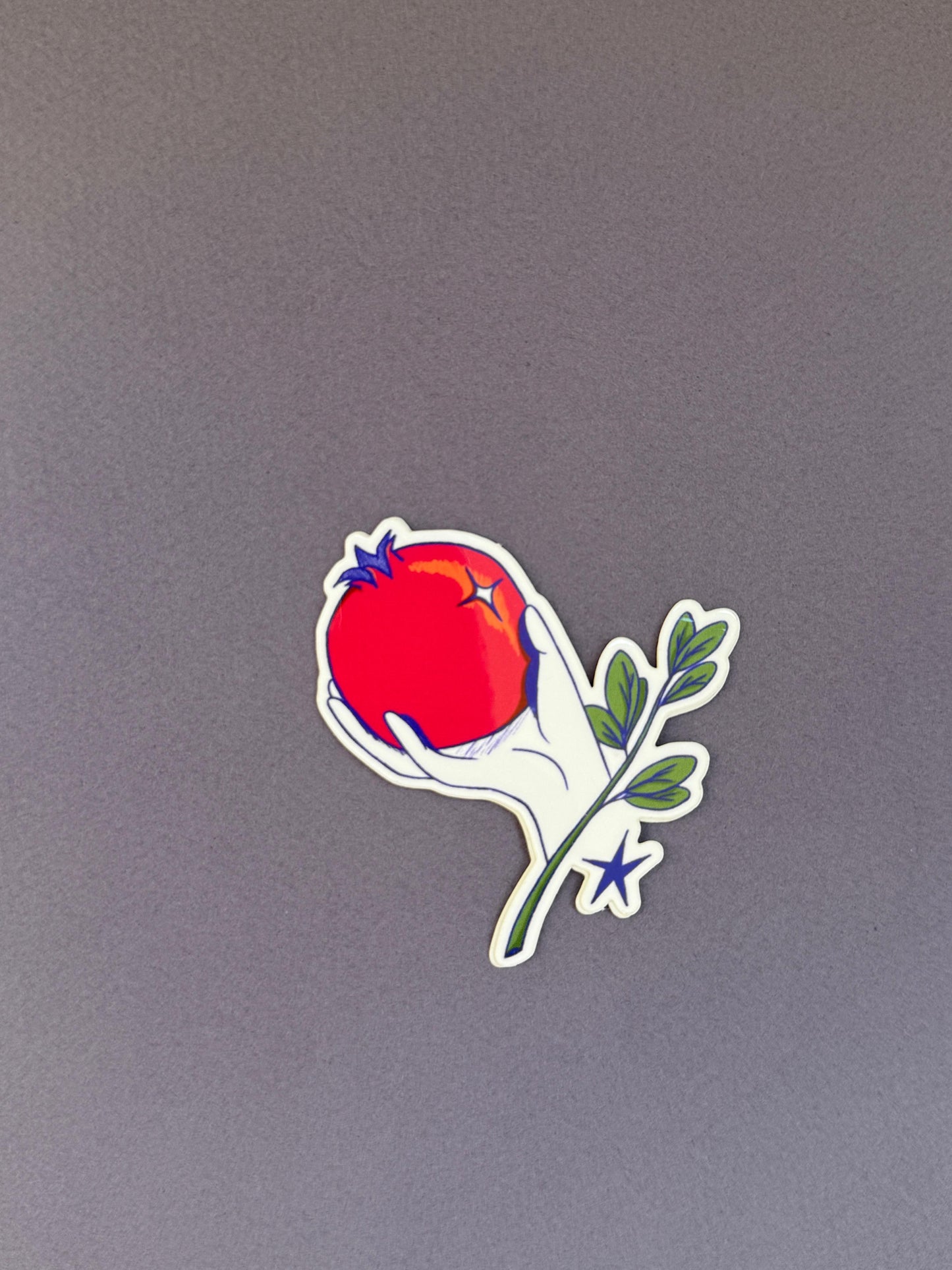 pomegranate Sticker