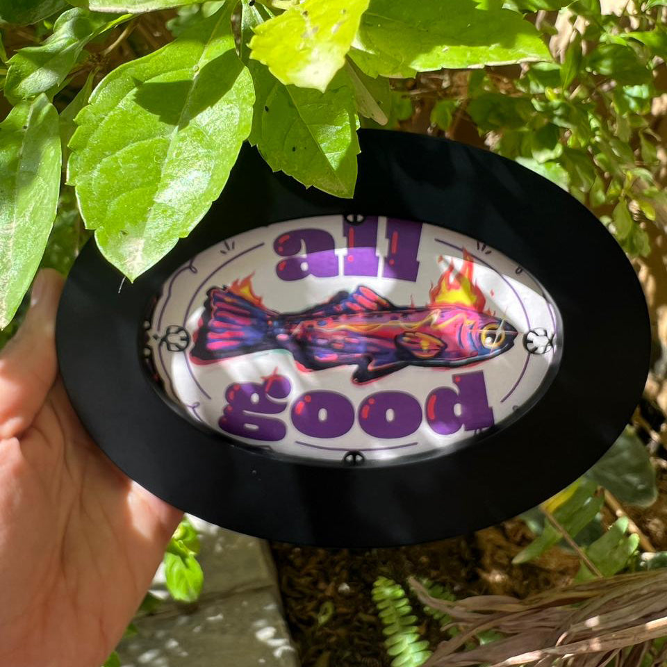 All Good Round Wall Art