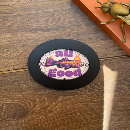 All Good Round Wall Art