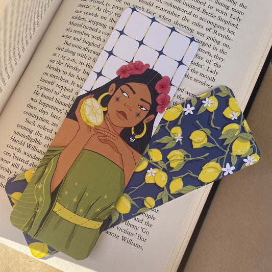 Lemon Girl Bookmark
