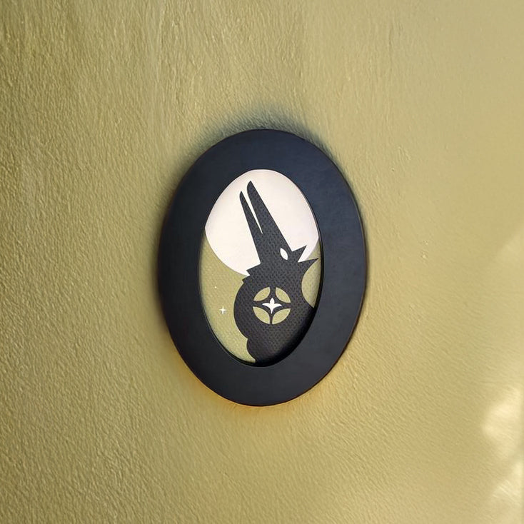 Wolf Round Wall Art